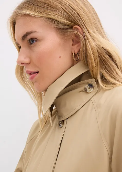 Trenčkot s n&aacute;ramen&iacute;ky, bonprix