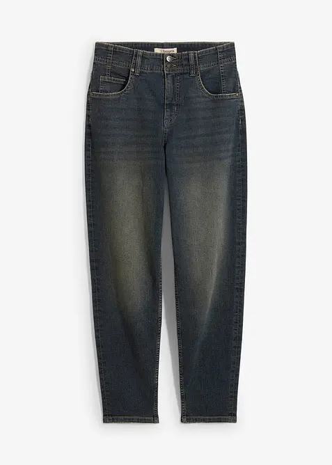 Mom dž&iacute;ny, High Waist, bonprix