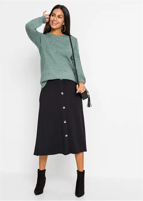 Svetr s bal&oacute;nov&yacute;mi ruk&aacute;vy, bonprix