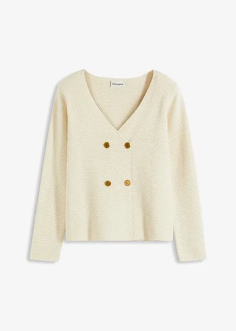 Pleten&yacute; blejzr, bonprix