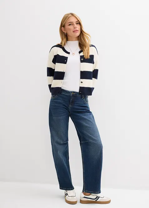 Kr&aacute;tk&yacute; kab&aacute;tek z jemn&eacute; pleteniny, bonprix