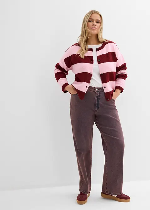 Kr&aacute;tk&yacute; kab&aacute;tek z jemn&eacute; pleteniny, bonprix