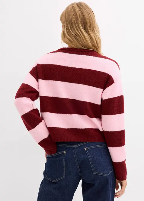 Kr&aacute;tk&yacute; kab&aacute;tek z jemn&eacute; pleteniny, bonprix