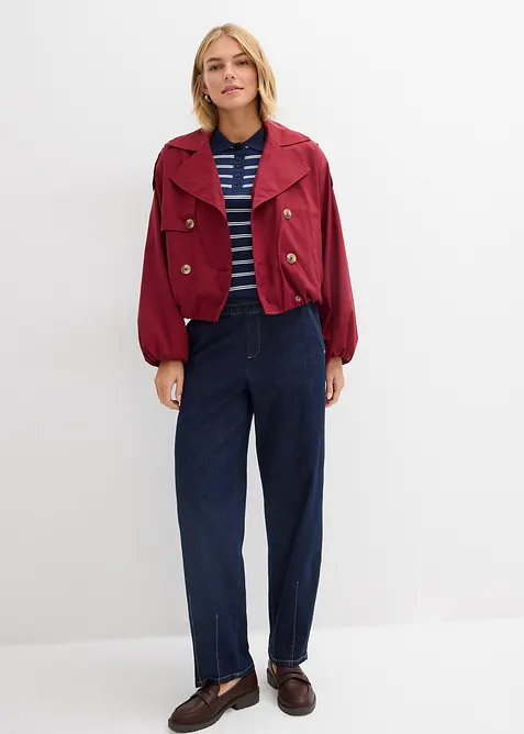 Kr&aacute;tk&aacute; trenčkotov&aacute; bunda, bonprix