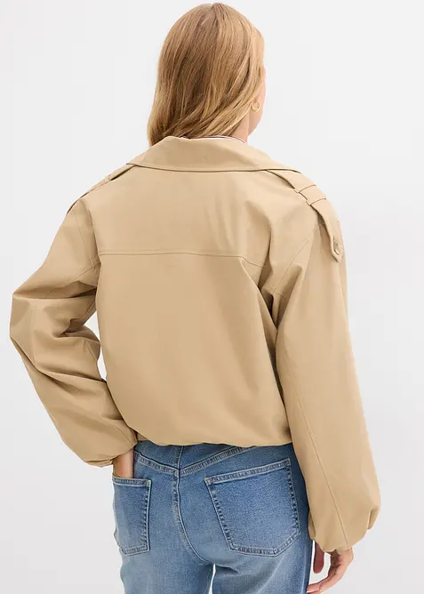 Kr&aacute;tk&aacute; trenčkotov&aacute; bunda, bonprix