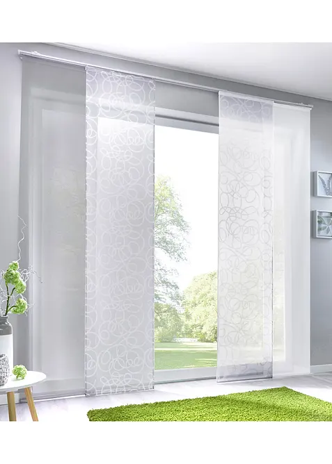 Posuvn&aacute; z&aacute;clona z lehk&eacute;ho vo&aacute;lu (1 ks v balen&iacute;), bonprix