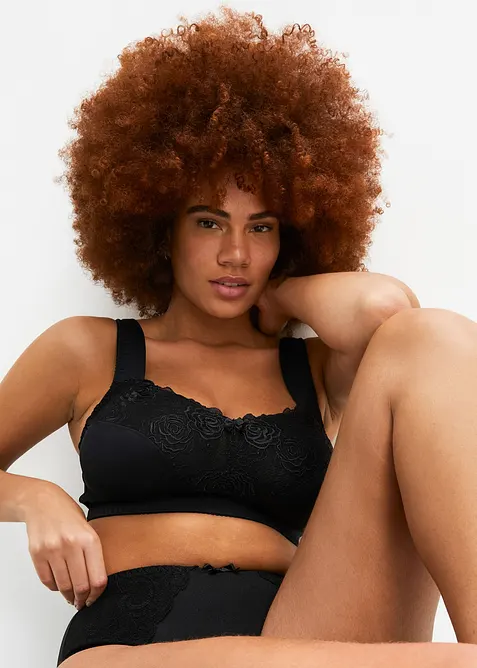 Zmen&scaron;ovac&iacute; podprsenka bez kostic a s polstrovan&yacute;mi ram&iacute;nky, bonprix