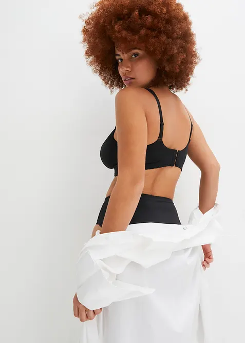 Zmen&scaron;ovac&iacute; podprsenka bez kostic a s polstrovan&yacute;mi ram&iacute;nky, bonprix