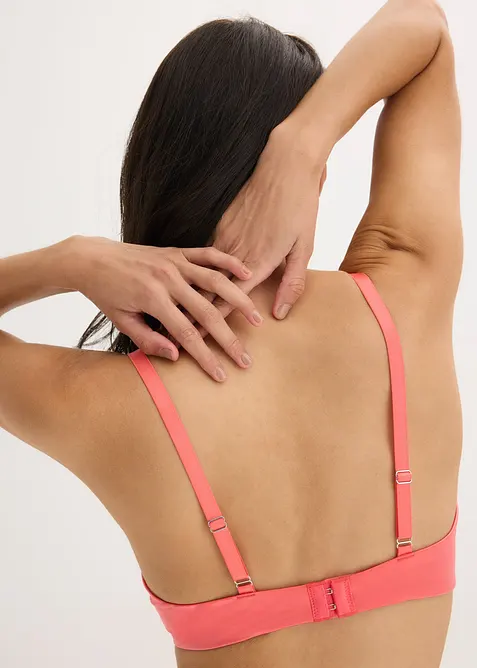 Vyztužen&aacute; podprsenka s květinovou krajkou, bonprix