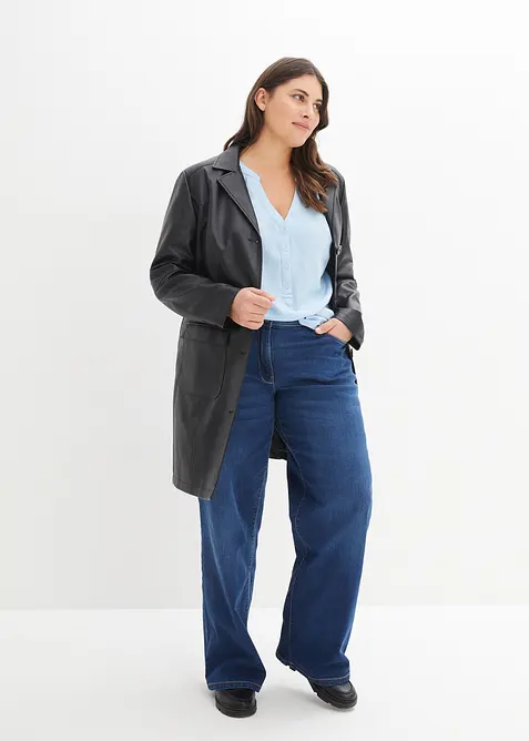 Halenkov&aacute; tunika z měkk&eacute; visk&oacute;zy, bonprix