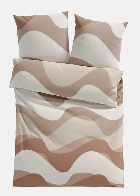 Souprava povlečen&iacute; s grafick&yacute;m designem, bonprix