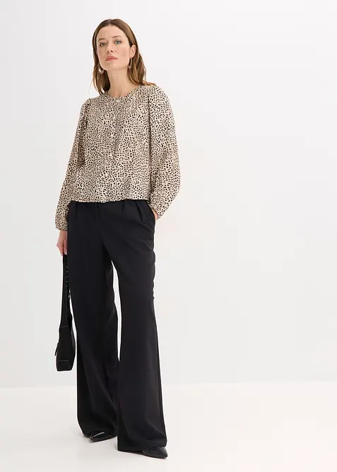 Halenka ze směsi s visk&oacute;zou, bonprix