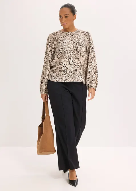 Halenka ze směsi s visk&oacute;zou, bonprix