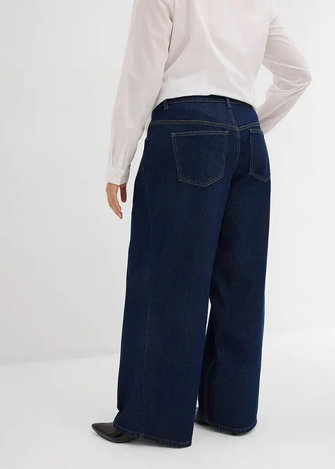 Dž&iacute;ny Wide Leg, Mid Waist, bonprix