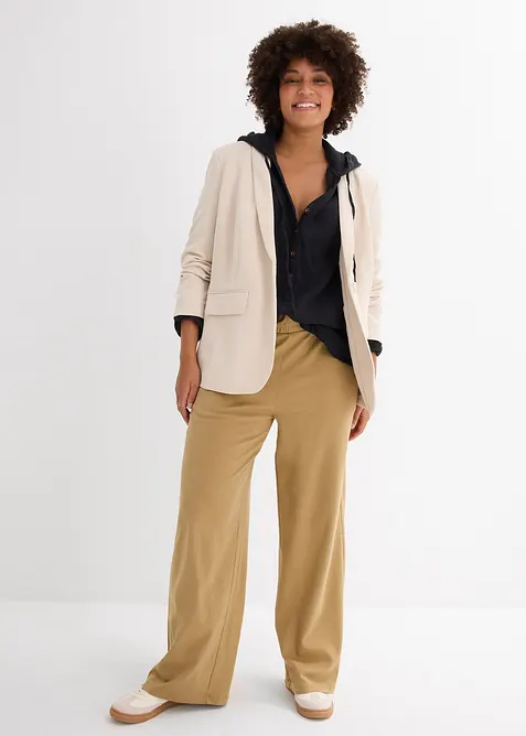 Halenka s v&aacute;začkou, ze vzdu&scaron;n&eacute;ho mu&scaron;el&iacute;nu, bonprix