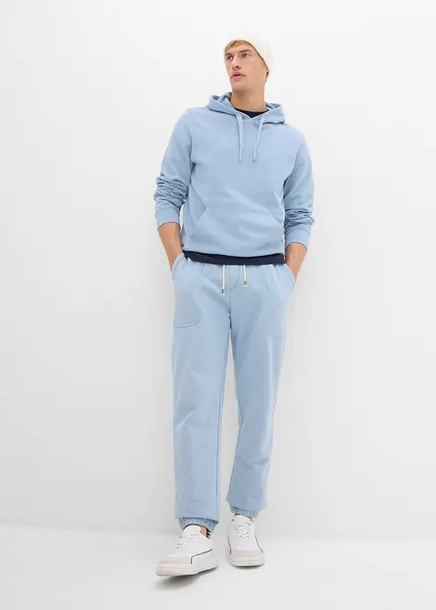 Joggingov&eacute; kalhoty z čist&eacute; organick&eacute; bavlny, bonprix