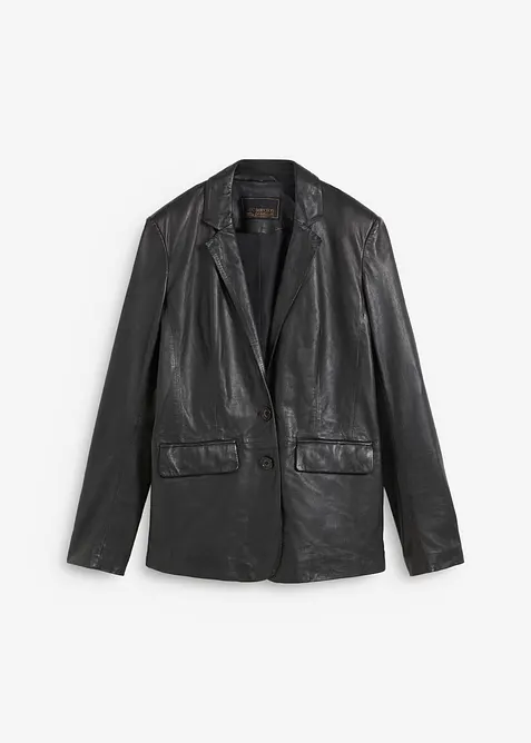 Blejzr z jehněč&iacute; kůže nappa, bonprix