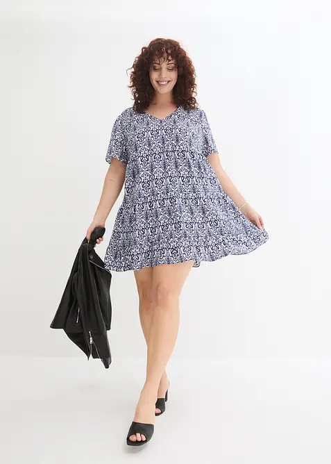 Motork&aacute;řsk&aacute; bunda z napa jehnětiny, bonprix