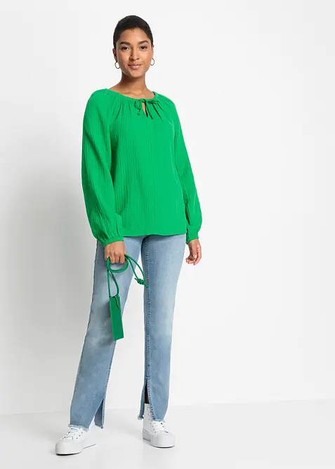 Halenka přes hlavu, ze vzdu&scaron;n&eacute;ho mu&scaron;el&iacute;nu, bonprix