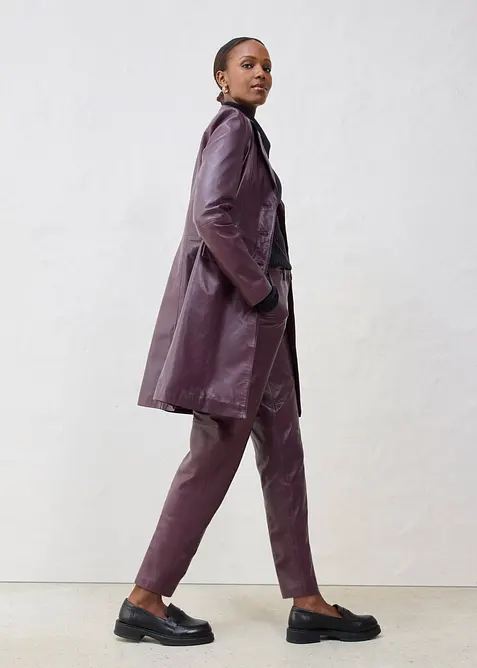 Blejzrov&yacute; kab&aacute;t z jehněč&iacute; kůže nappa, bonprix