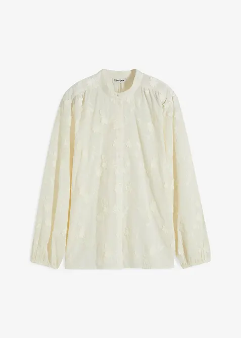 Halenka bez zap&iacute;n&aacute;n&iacute;, z čist&eacute; bavlny, bonprix