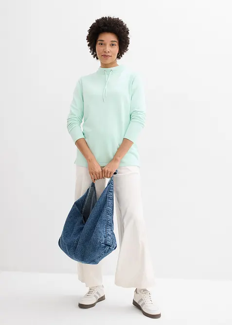 Mikina s rozparkem, bonprix