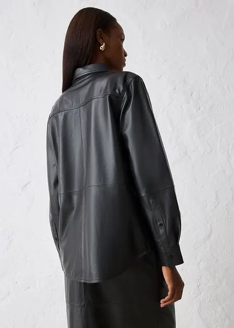 Kožen&aacute; ko&scaron;ile z jehnětiny nappa, bonprix