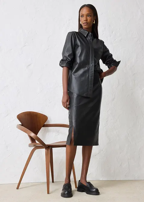 Kožen&aacute; ko&scaron;ile z jehnětiny nappa, bonprix