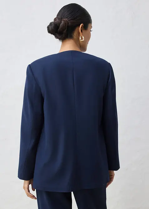 Blejzr bez l&iacute;mce, z měkk&eacute; vlněn&eacute; směsi, bonprix