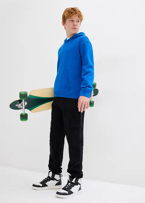 Joggingov&eacute; kalhoty s cargo kapsami, bonprix