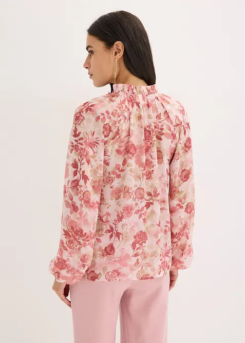 &Scaron;ifonov&aacute; tunika s v&aacute;začkou, bonprix