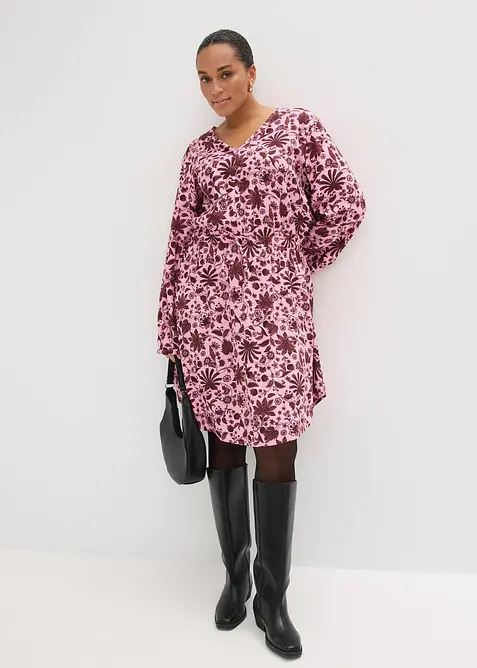 Midi &scaron;aty ze spl&yacute;vav&eacute; visk&oacute;zy, bonprix