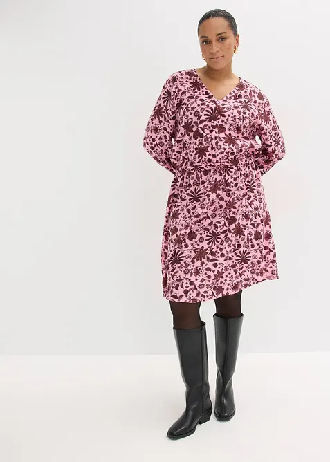 Midi &scaron;aty ze spl&yacute;vav&eacute; visk&oacute;zy, bonprix