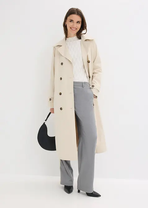 Kost&yacute;mkov&eacute; kalhoty s pohodln&yacute;m pasem, bonprix