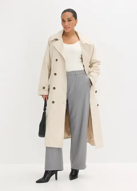 Kost&yacute;mkov&eacute; kalhoty s pohodln&yacute;m pasem, bonprix