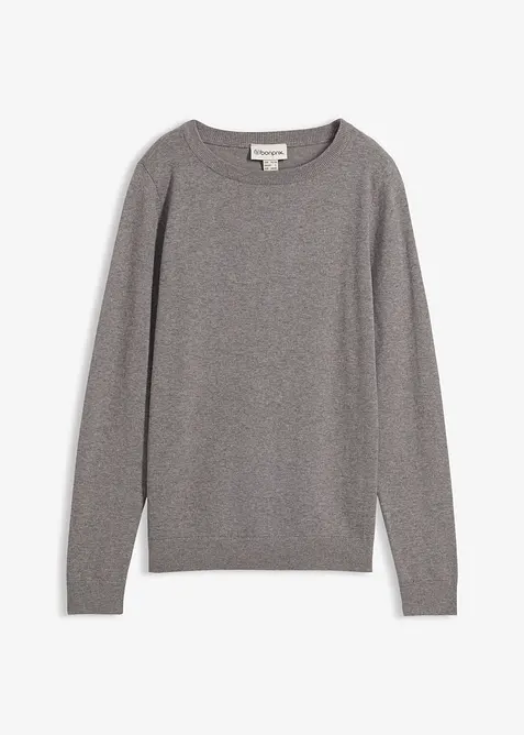 Svetr z jemn&eacute; pleteniny, bonprix