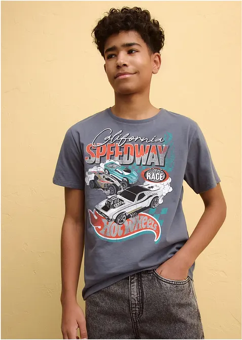 Tričko Hot Wheels z čist&eacute; bavlny, HOT WHEELS