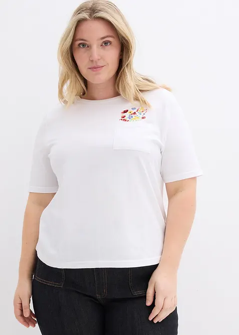 Tričko z čist&eacute; organick&eacute; bavlny, bonprix