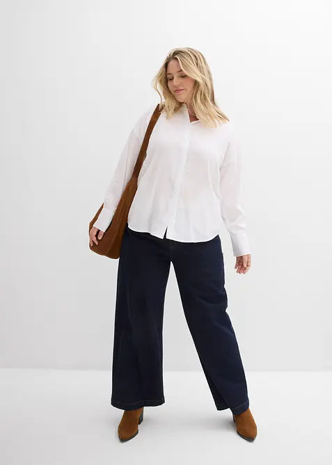 Ko&scaron;ilov&aacute; halenka ze směsi s visk&oacute;zou, bonprix