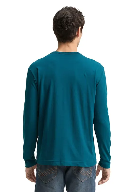 Triko s dlouh&yacute;m ruk&aacute;vem, značka Tom Tailor, Tom Tailor