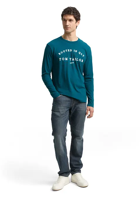 Triko s dlouh&yacute;m ruk&aacute;vem, značka Tom Tailor, Tom Tailor