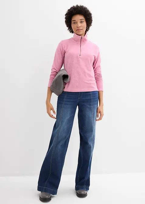 Frot&eacute; triko s dlouh&yacute;m ruk&aacute;vem, bonprix