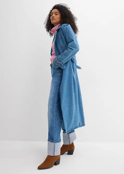 Dž&iacute;ny Loose Straight, High Waist, bonprix