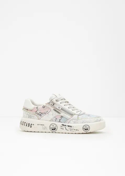 N&iacute;zk&eacute; tenisky se zipem, značka Mustang, Mustang