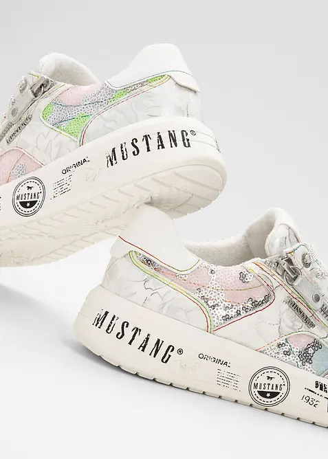 N&iacute;zk&eacute; tenisky se zipem, značka Mustang, Mustang