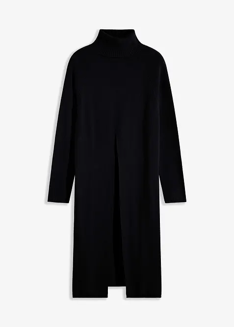 Dlouh&yacute; svetr s rozparkem, bonprix