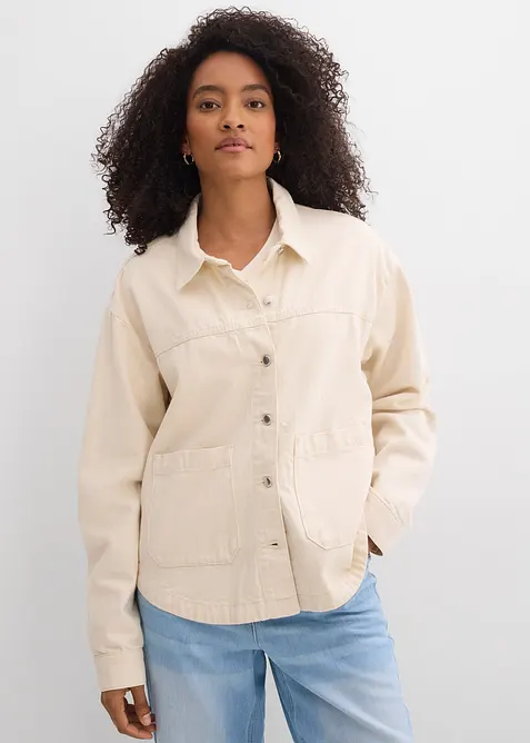 Dž&iacute;nov&aacute; ko&scaron;ilov&aacute; bunda, bonprix