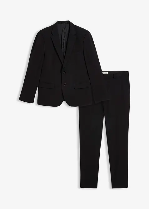 Oblek ze super strečov&eacute;ho materi&aacute;lu, Slim Fit (2d&iacute;ln&yacute;), bonprix
