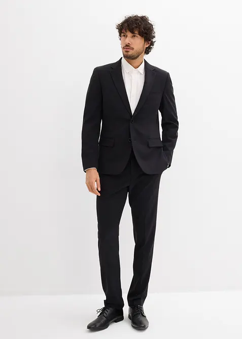 Oblek ze super strečov&eacute;ho materi&aacute;lu, Slim Fit (2d&iacute;ln&yacute;), bonprix
