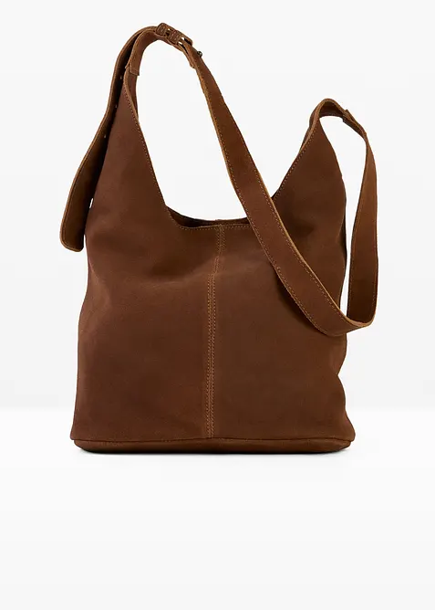 Kabelka/vak z velurov&eacute; kůže, bonprix